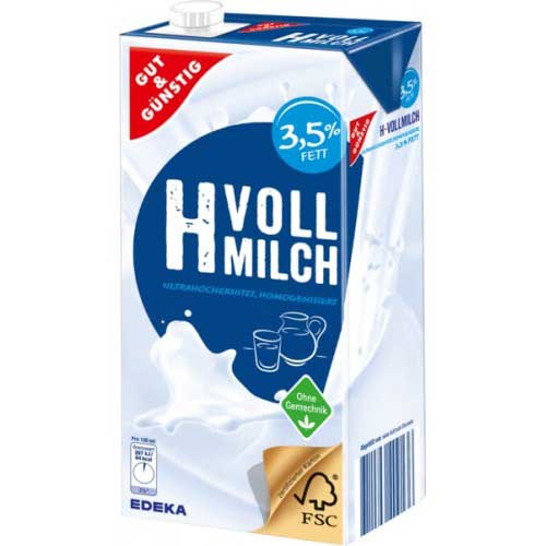 H-Milch 3,5% Fett