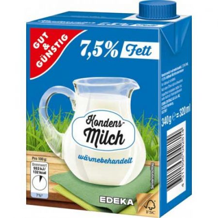 Kondensmilch 7,5%