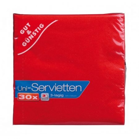 Servietten Rot